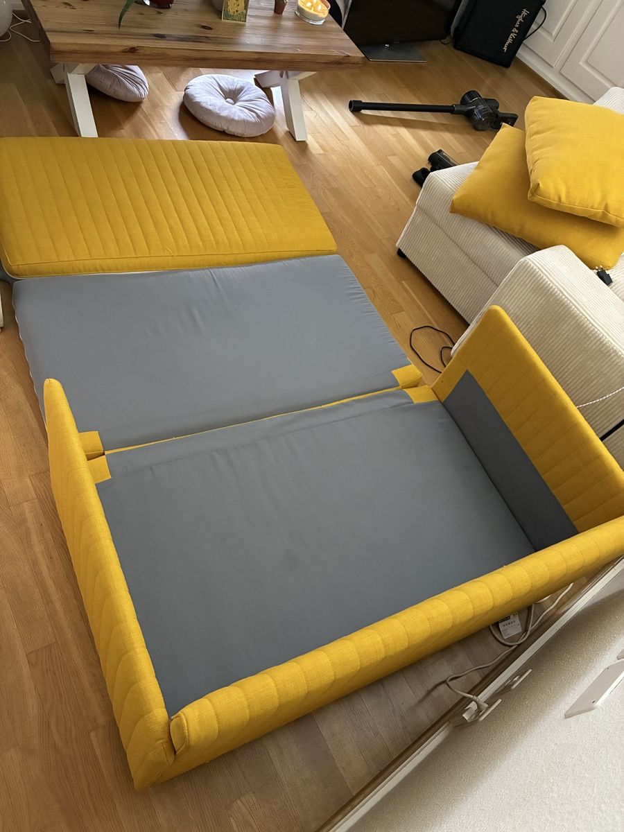 Sofas: Sofabett Gelb  – Gebraucht aus Basel von max_dpp2 3