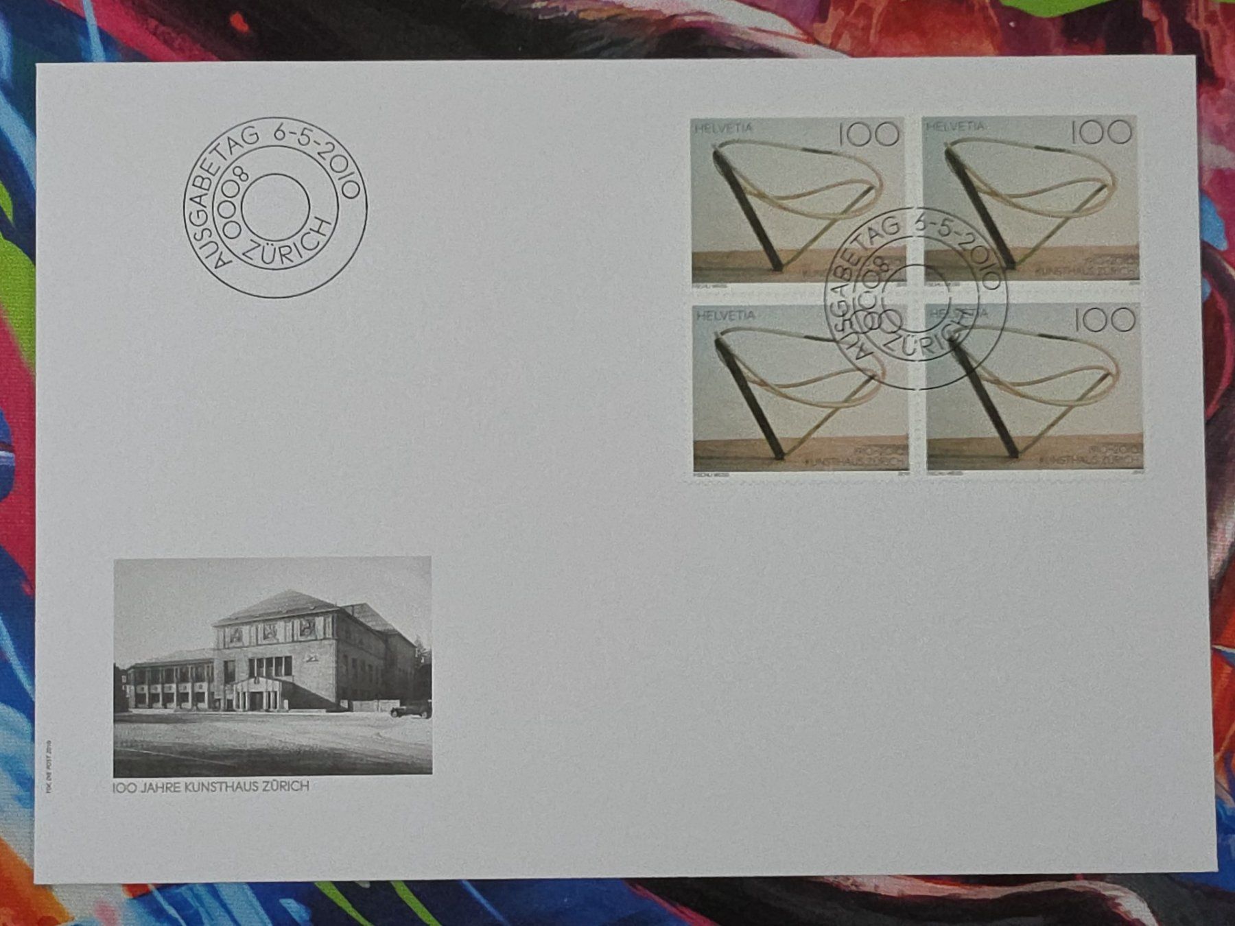 Alle Briefmarken: CL27 Enveloppe + Timbre Suisse 2010 – Gebraucht aus Cousset von Patrick_Collections