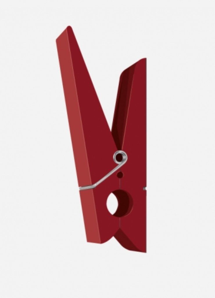 Ferramenta: Red Wall Hook "PINCE ALORS" – Nuovo e nell'imballaggio originale da Zürich venduto da kasiaf