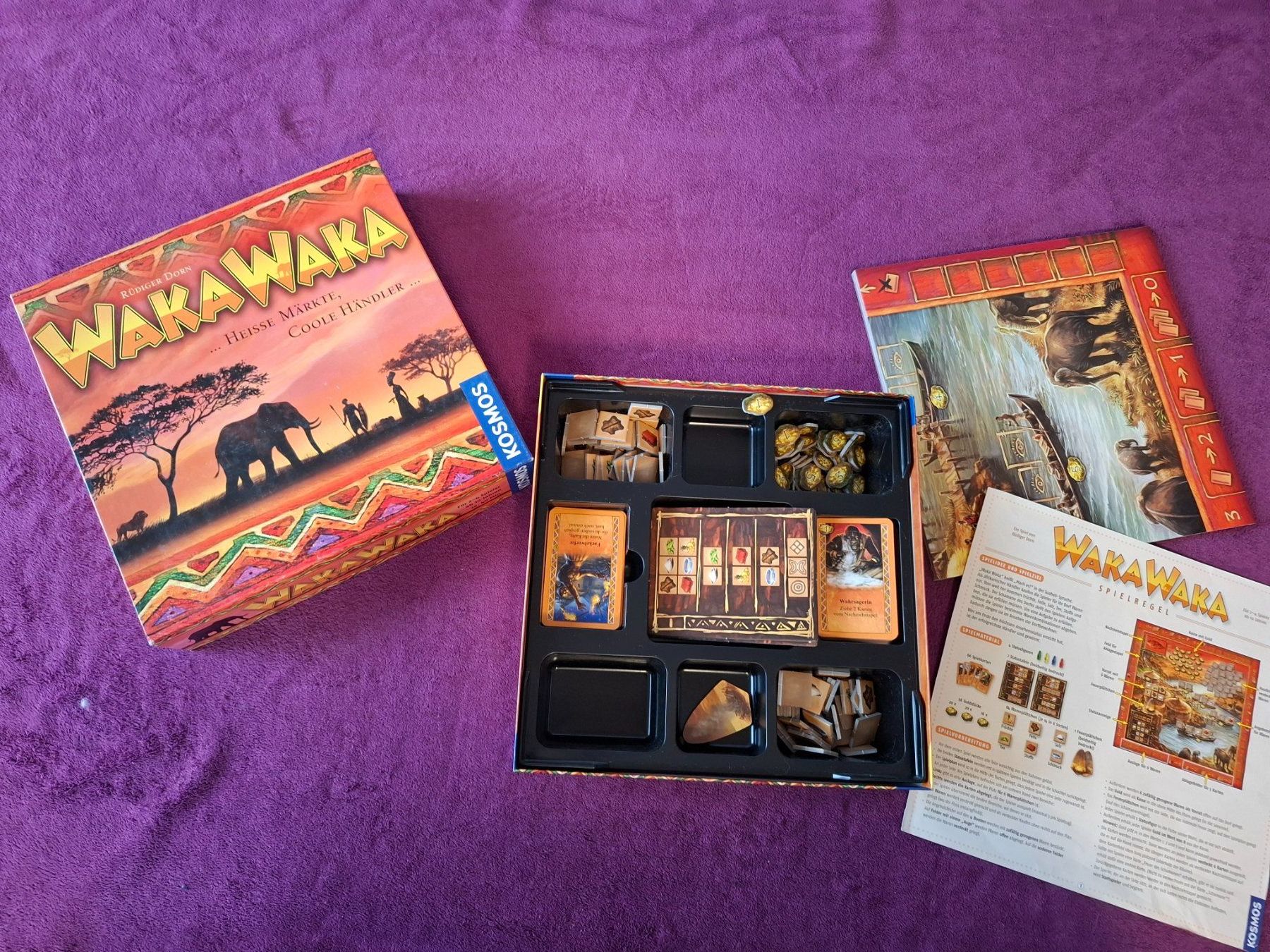 Kosmos Giochi: Kosmos Spiel - Waka Waka – Usato da Müllheim Dorf venduto da Seeeule01 1