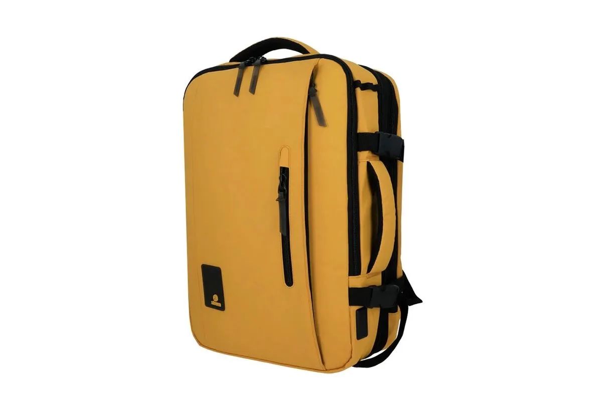 Samsonite Zaini: Reiserucksack Samsonite Discovery 5XT XL gelb – Nuovo e nell'imballaggio originale da Hochdorf venduto da Biero70 2