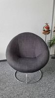 Moderner Lounge-Sessel / Clubsessel  sehr bequem - grau