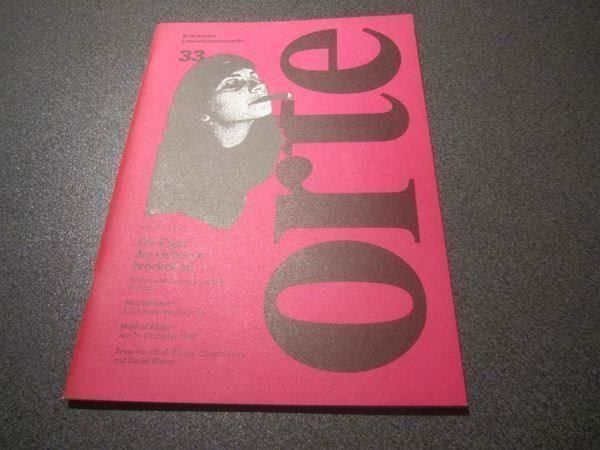 Riviste & Magazine: Orte Schweizer Literaturzeitschrift 33 – Usato da Zürich venduto da Motzkuh