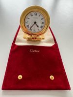Cartier Pendulette vergoldetes Metall um 1990er Jahre
