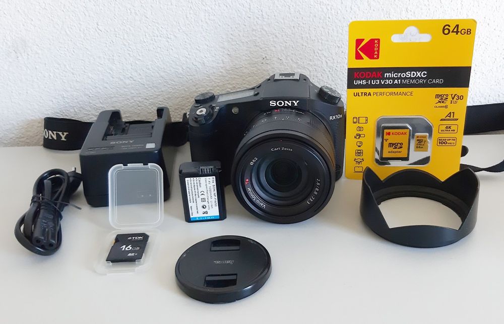 SONY RX10 Mark II Set (Gebraucht) in für CHF 390 – mit Lieferung auf ...