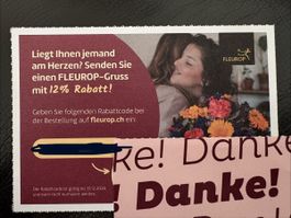Fleurop Gutschein 12 Prozent Rabatt gültig bis 31.12.2026
