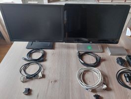 PC Bildschirme + Wireless + WLAN Adapter