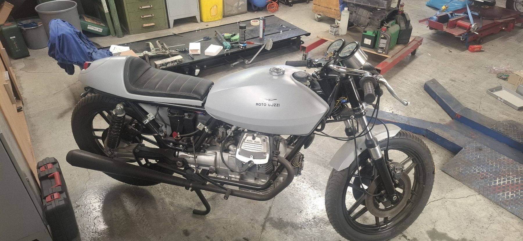 Moto Guzzi Route: Moto Guzzi V50 – Défectueux à Eschenbach LU par Meg_sbc8 1