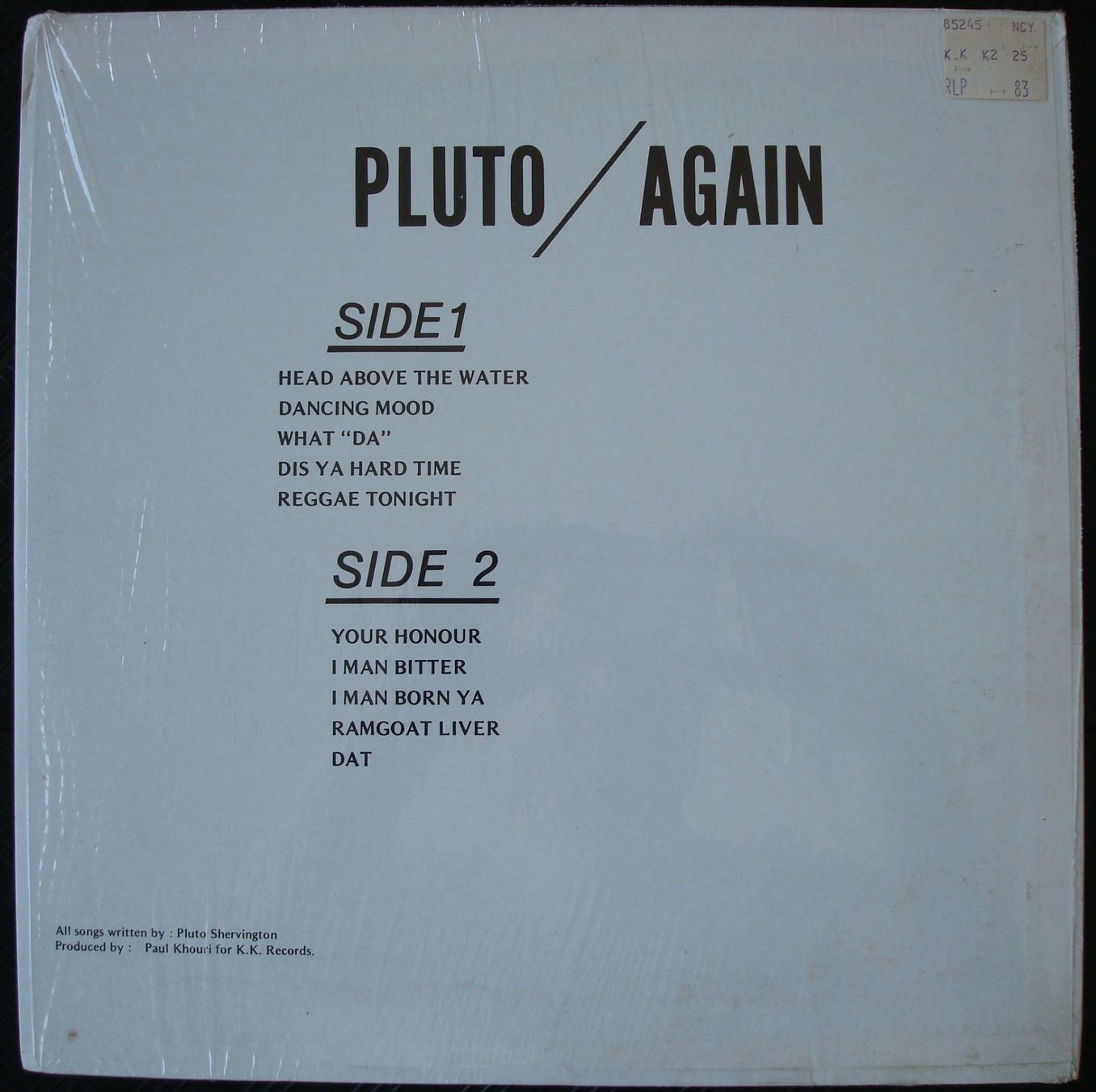 Vinyles: PLUTO SHERVINGTON  --  AGAIN – D'occasion à Beinwil am See par Funkthesizer 1
