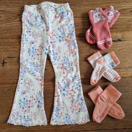S.oliver Hosen- und Socken-Set für Mädchen, Grösse 86/ 92