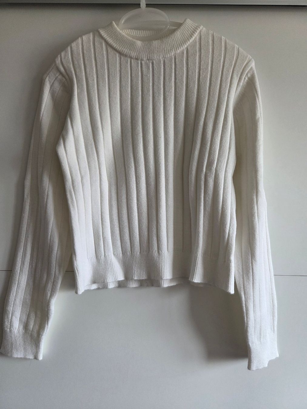 Primark Pulls & Sweat-shirts: Pull blanc côtelé Taille XS – Neuf (Voir description) à Chavannes-Renens par mau_8rwz
