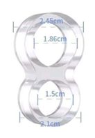 Tür & Fenster Stopper, Wandschutz Transparent ⌀1,5 & 1,86mm.