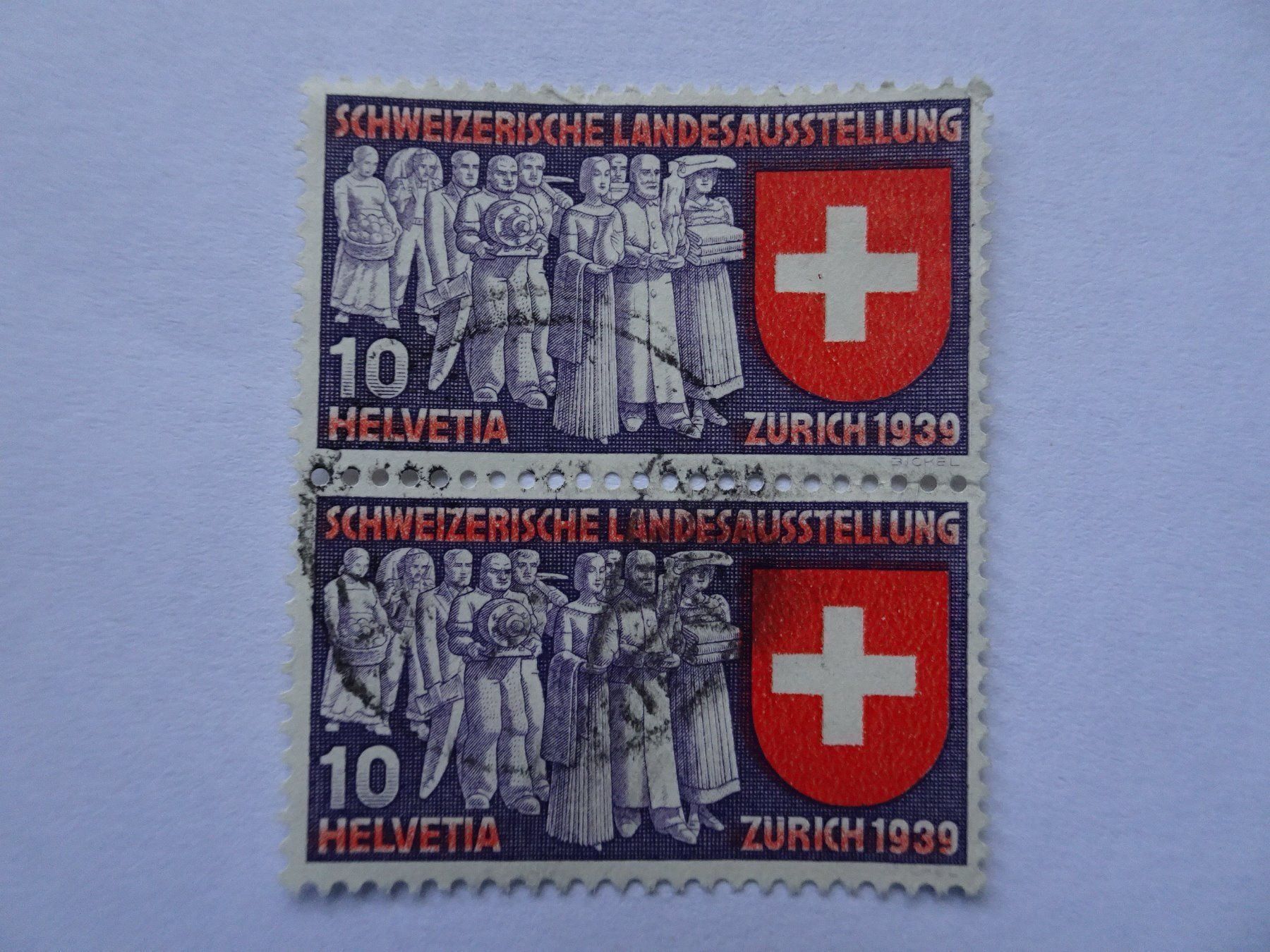 Alle Briefmarken: 1939 – Gebraucht aus Aadorf von Chnorli-Furz 1