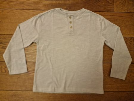Langarmshirt Grau Grösse 158-164 cm wie neu!
