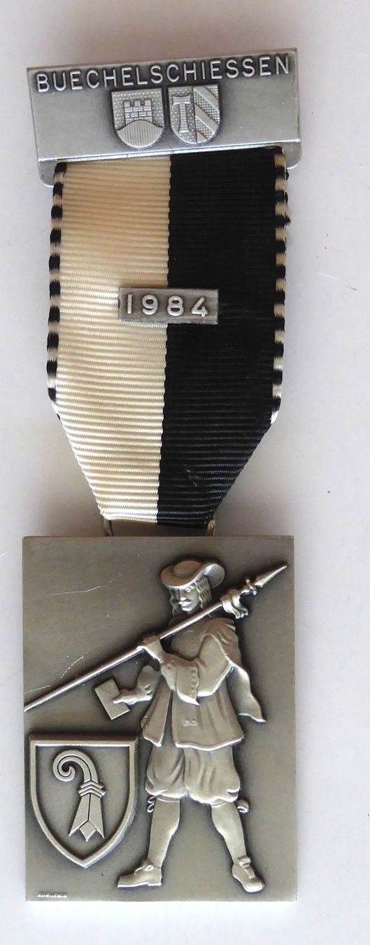 Medaglie: Basel Büchelschiessen 1984 – Usato da Aesch BL venduto da Kauri1