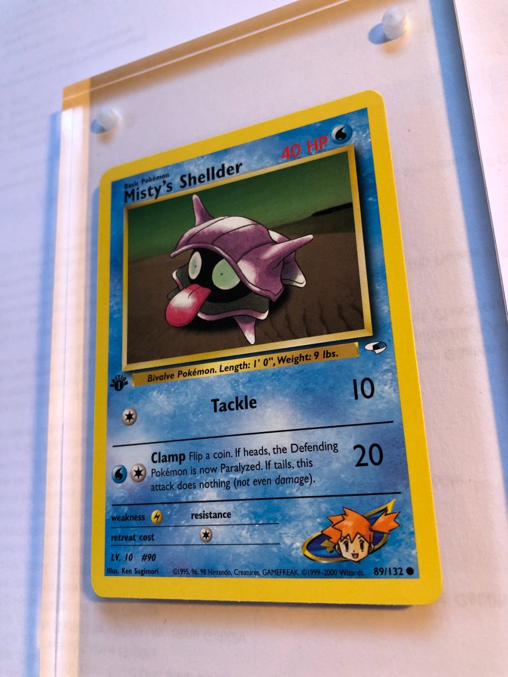 Cartes à collectionner: Misty's Shellder 1st Gym Heoes - MINT - ab 1.- – D'occasion à Giubiasco par dan_pr8b 2