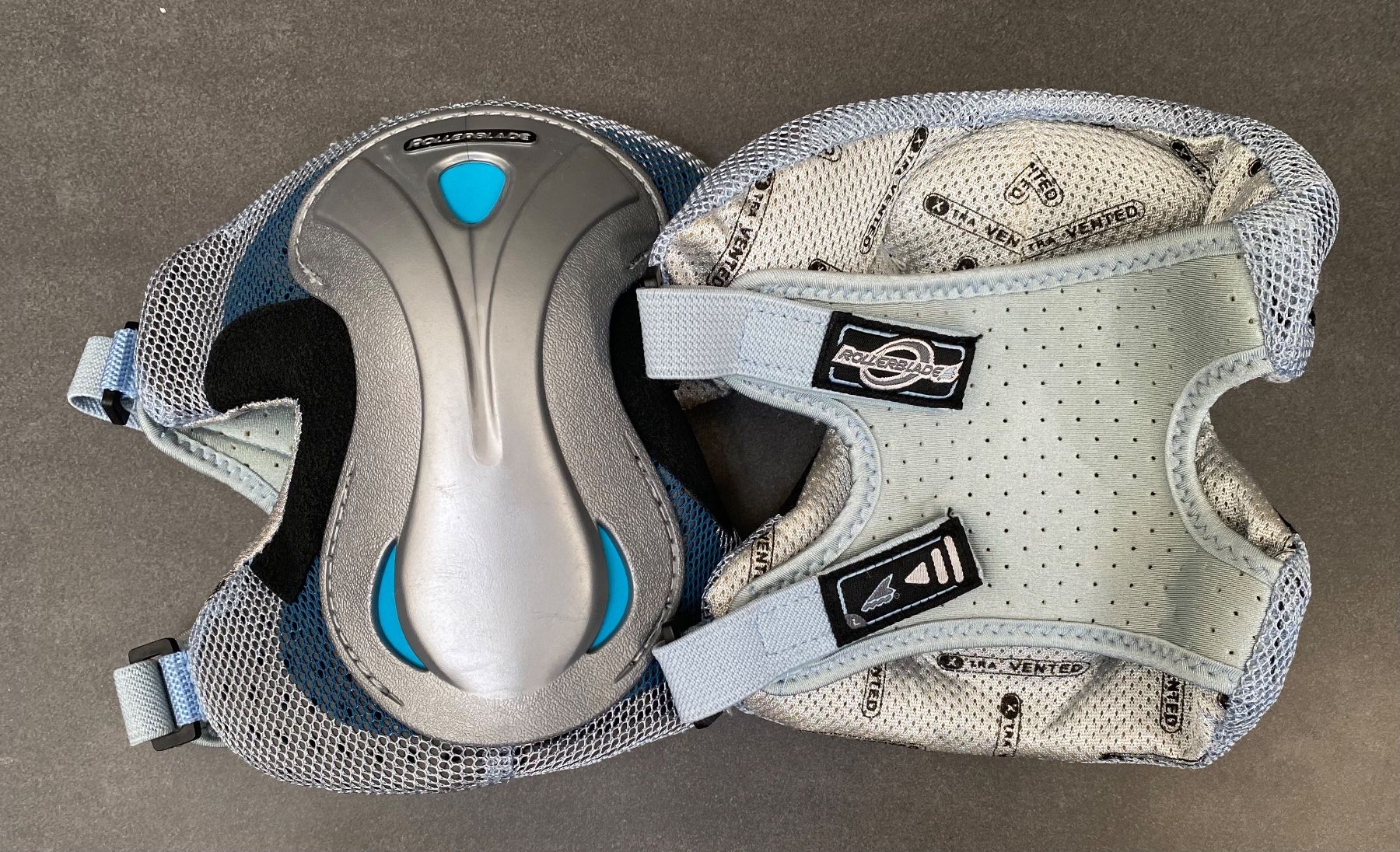 Schutz & Schoner: Rollerblade Protektoren Gr. L Erw. Knie/Ellenbogen/Hand – Neu (gemäss Beschreibung) aus Niederhasli von Erwied 2
