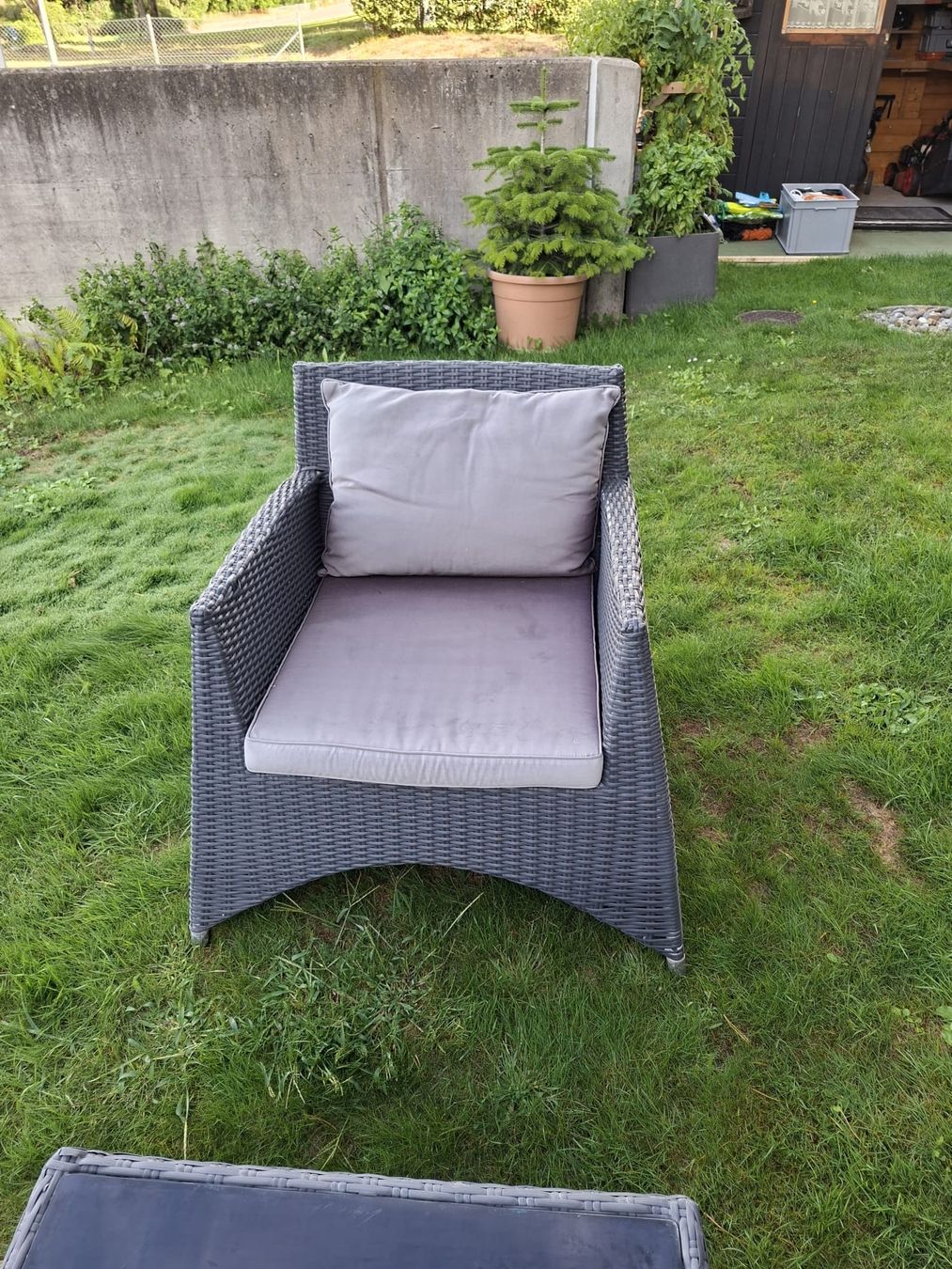 Poltrone: Gartenlounge Set Rattanoptik 3 Teile – Usato da Wallisellen venduto da sca97 5