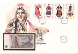 Notenbrief Bulgarien 1986