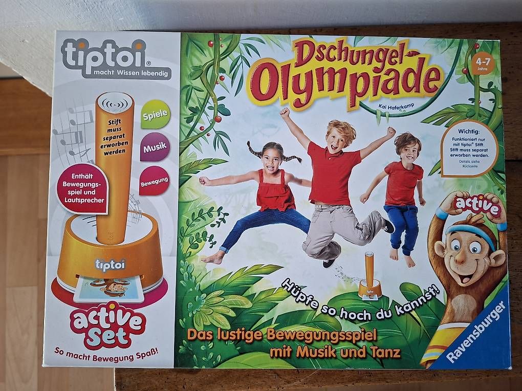 Spiele: Tiptoi Dschungel Olympiade – Gebraucht aus Frauenfeld von liljenny