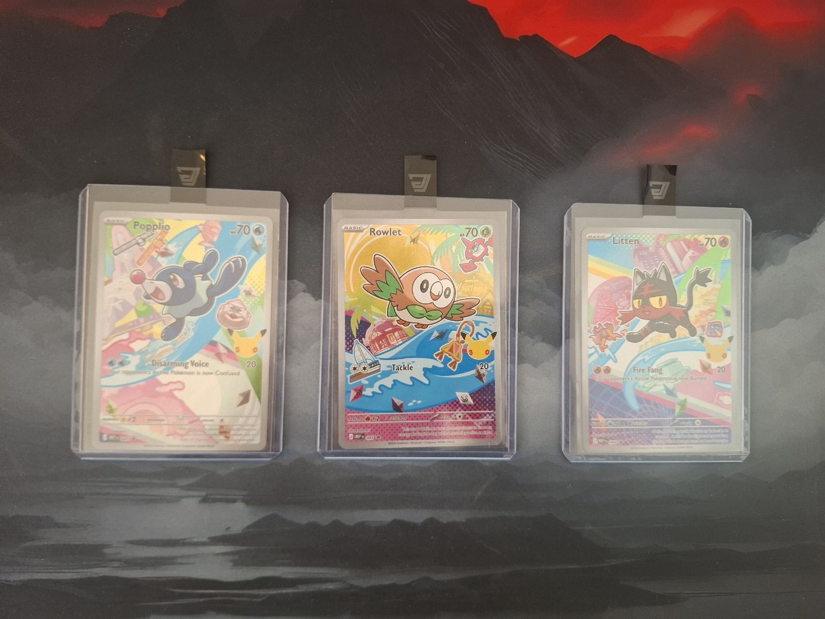 Pokémon Sammelbilder & Trading cards: First Partner Starter Trio 7. Generation – Neu (gemäss Beschreibung) aus Bremgarten AG von feind2x