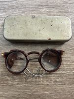 Antike Brille ca. 1900–1930 mit Etui – Sammlerstück