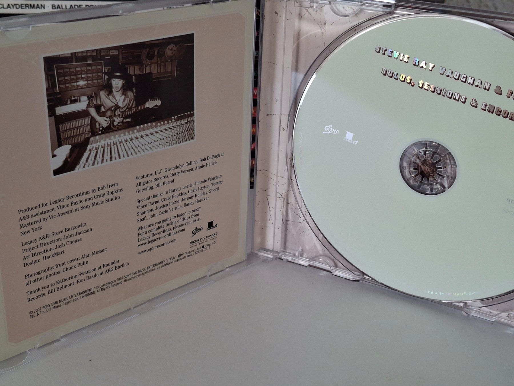 CD: CD Stevie Ray Vaughan & Friends  Solos Sessions – Usato da Aarberg venduto da Jackup1 2