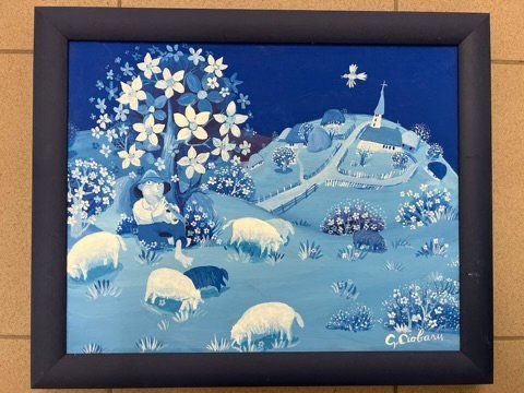 Dipinti: Lot de 2 tableaux signés C. Ciobanu – Usato da Clarens venduto da frolien