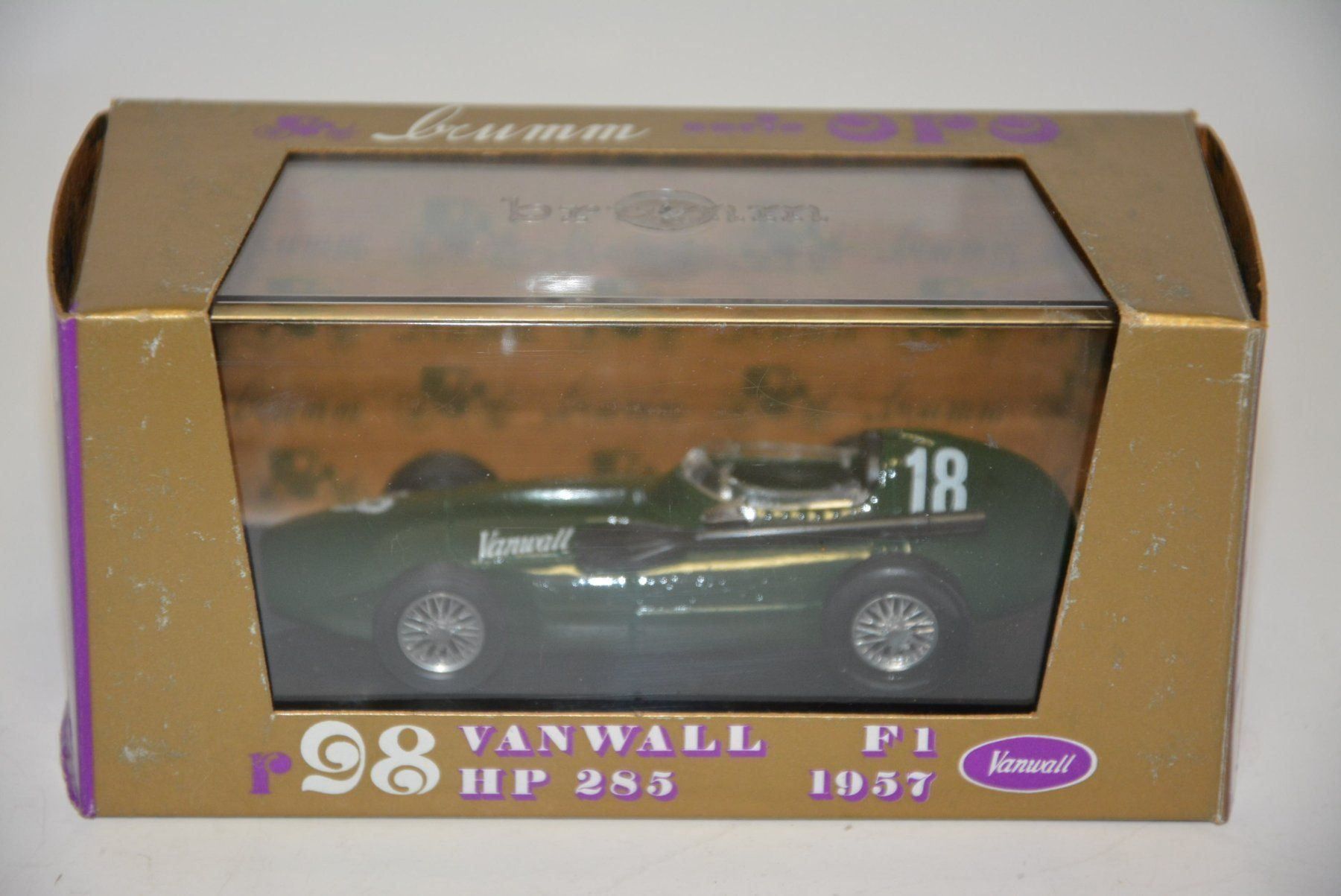 Modellautos: Vanwall F1 HP 285 1957 , Brumm , 1:43 – Neu und originalverpackt aus Goldach von Feivel9