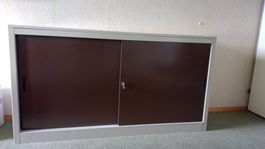 Büromöbel Metall Sideboard / Aktenschrank verschliessbar