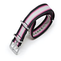 24mmNATO br.montre|Armbanduhr|Stahl sat