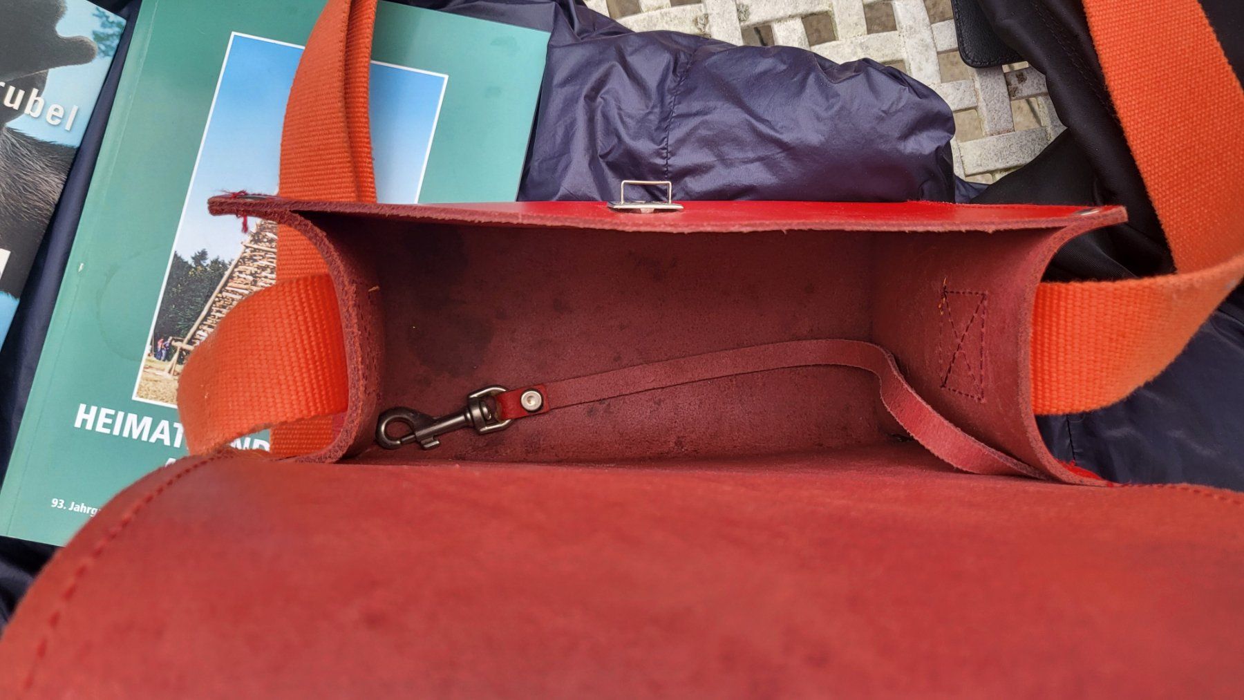 Borse & Zaini: Damenhandtasche rot – Usato da meisterschwanden venduto da ursm03 6
