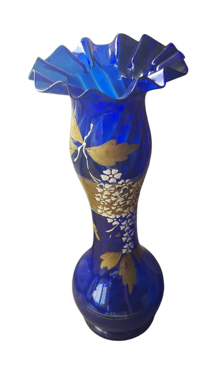 Vasi & Recipienti: Vase blaues Glas – Usato da Mörschwil venduto da wunderkiste44 1