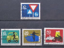 DDR 1966 Strassenverkehr gest