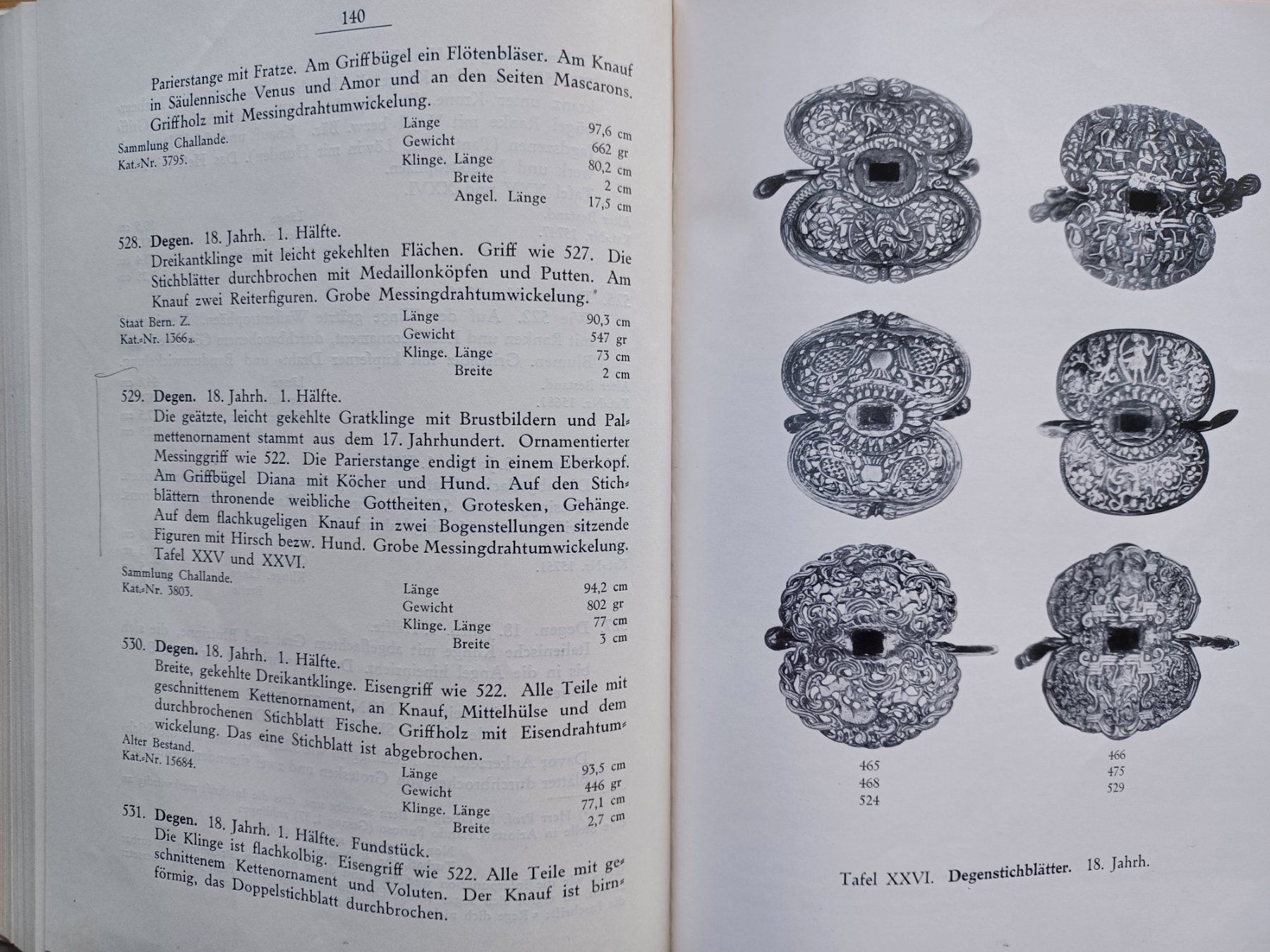 Libri: Wegeli, Inventar Waffensammlung, Schwerter und Dolche – Usato da Horw venduto da Mikesch108 9