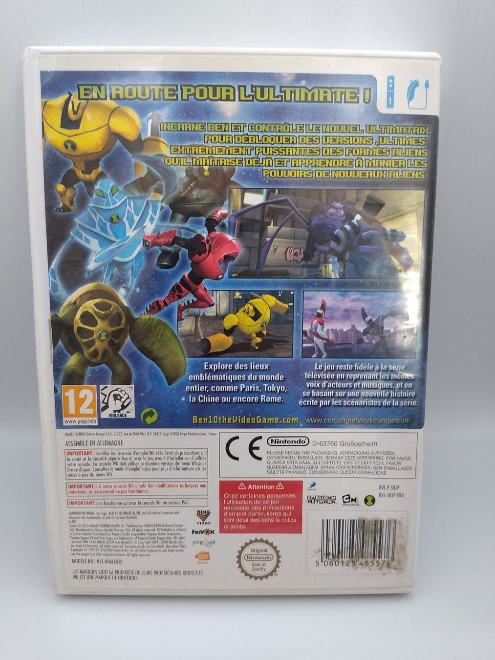 Nintendo Giochi: Ben 10 Ultimate Alien Cosmic Encounter (Nintendo Wii) – Usato da Kloten venduto da SuperRetroPixels 1