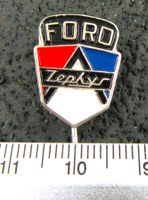 FORD ZEPHYR AUTO LOGO GEPRÄGT ANSTECKNADEL VINTAGE ABZEICHEN