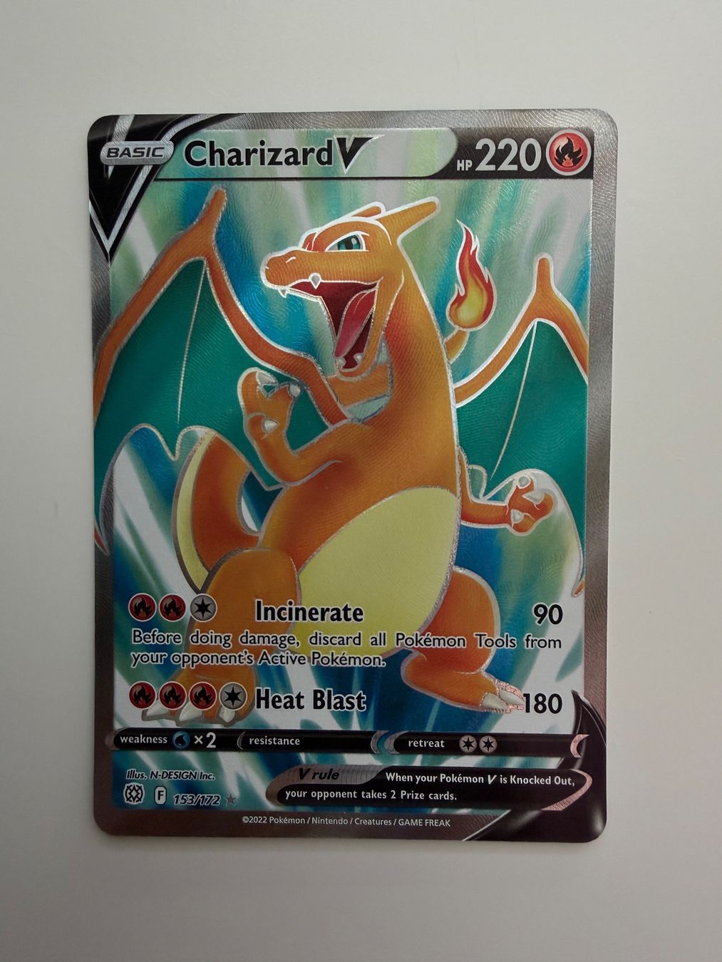 Pokémon Sammelbilder & Trading cards: Charizard V (Brilliant Stars 153) – Neu (gemäss Beschreibung) aus Zollikofen von blaizol