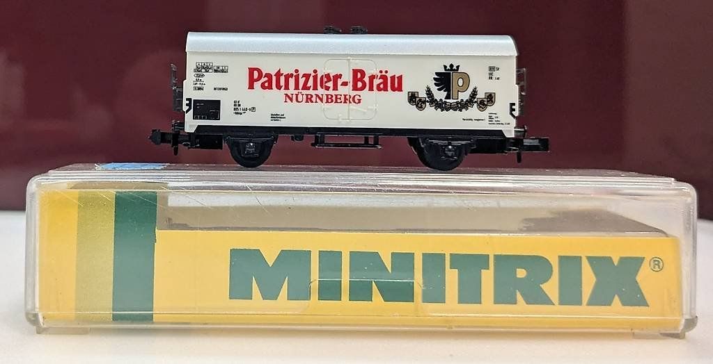 Trix Modelleisenbahnen: Spur N Güterwagen "Patrizier-Bräu Nürnberg" – Gebraucht aus Reinach BL von angus74 3