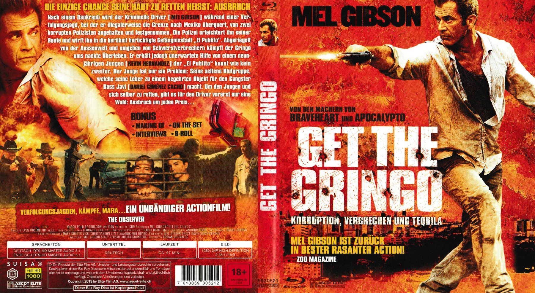 Tutti i DVDs: Blu-Ray - Get the Gringo – Usato da Langnau am Albis venduto da MediaRescuerKeLoX