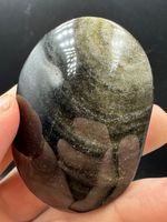 Gold Obsidian Handschmeichler Heilstein