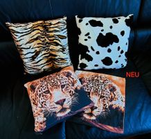 3 Zierkissen, 4 Anzüge, 40x40    NEU
