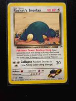 Rockets Snorlax - Pokemon - Vintage