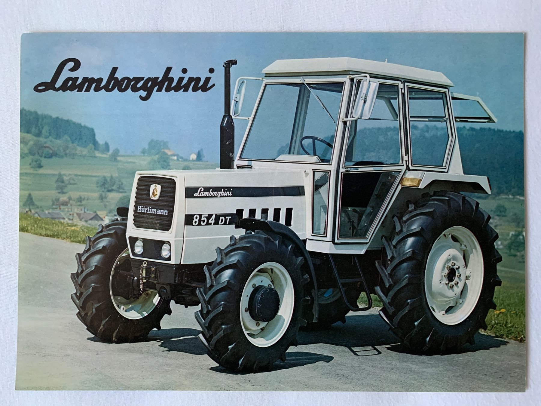 Lamborghini Documenti: Prospekte Lamborghini, Hürlimann Traktoren Oldtimer – Usato da Lienz venduto da Benziner1 5