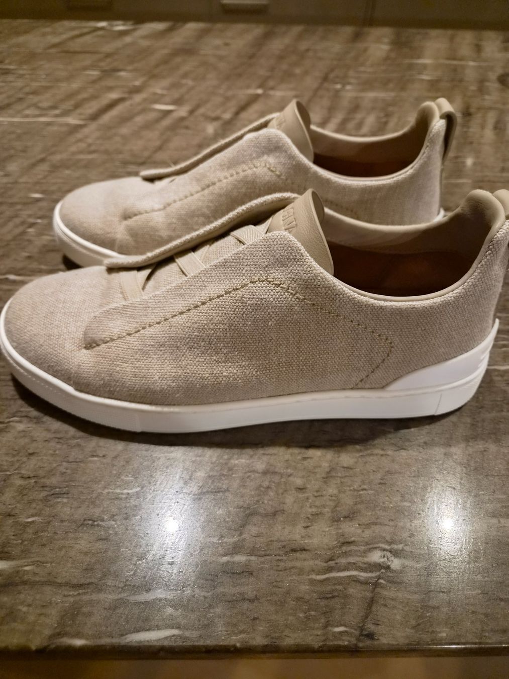 Scarpe da uomo: Zegna Triple Stitch Sneaker – Usato da Rossrüti venduto da DenisR82