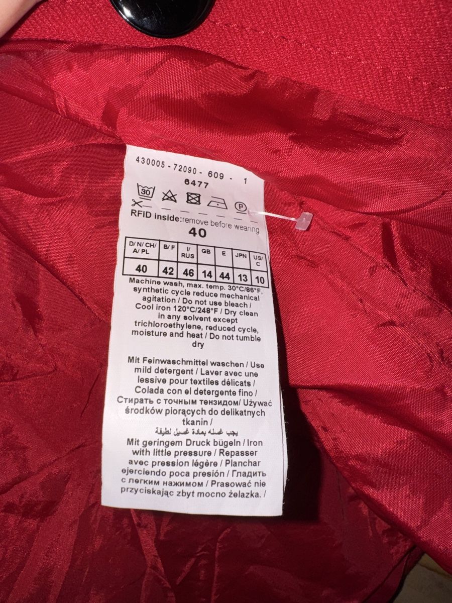 Gerry Weber Jacken: Gerry Weber Blazer, Gr. 40, Rot – Neu (gemäss Beschreibung) aus Hergiswil NW von kaufe_bei_kaufmann 3