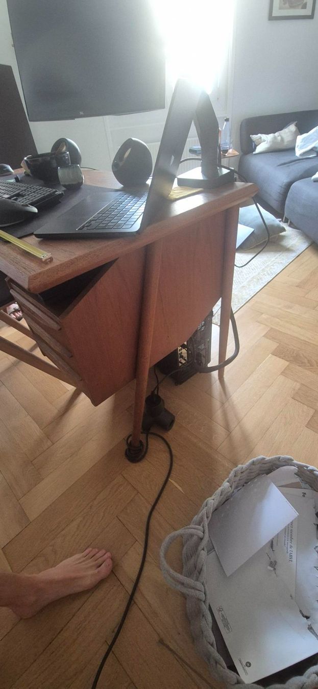 Schreibtische: Bureau Mid Centrury Modern Danois, Tibergaard – Gebraucht aus La Tour-de-Peilz von Krelian 2