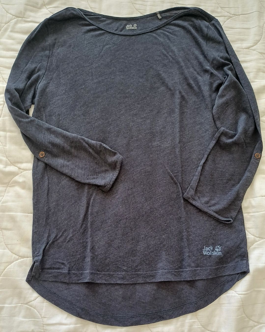 Jack Wolfskin Pulls & Sweat-shirts: Jack Wolfskin Langarmshirt Dunkelblau Grösse M – Neuf (Voir description) à Möhlin par glacierflea