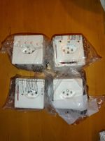 4x neue Feller EDIZIO.liv AP T23 Steckdose