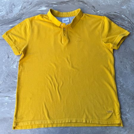 ULL&BEAR Polo jaune moutarde – Taille L